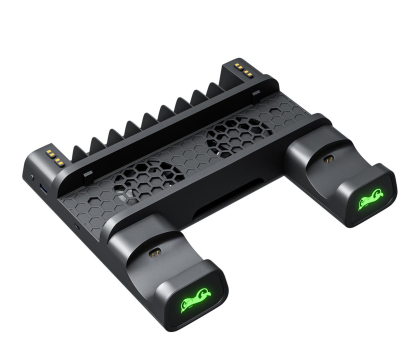 Akcesoria do konsol FROGGIEX PODSTAWKA CHŁODZĄCA ŁADOWARKA STOJAK PS4 LED